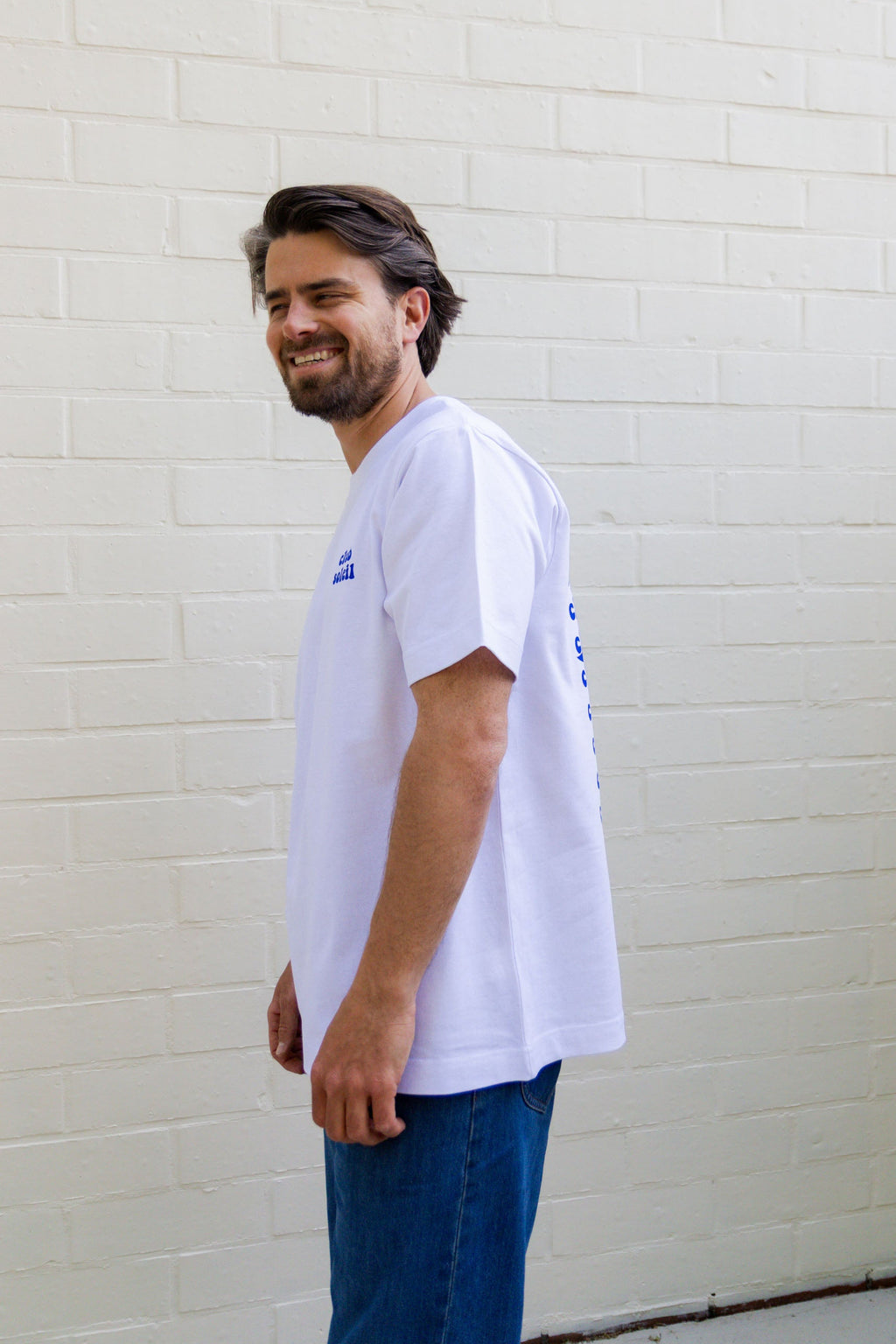 blue CLUB SOLEIL t-shirt (loose fit)