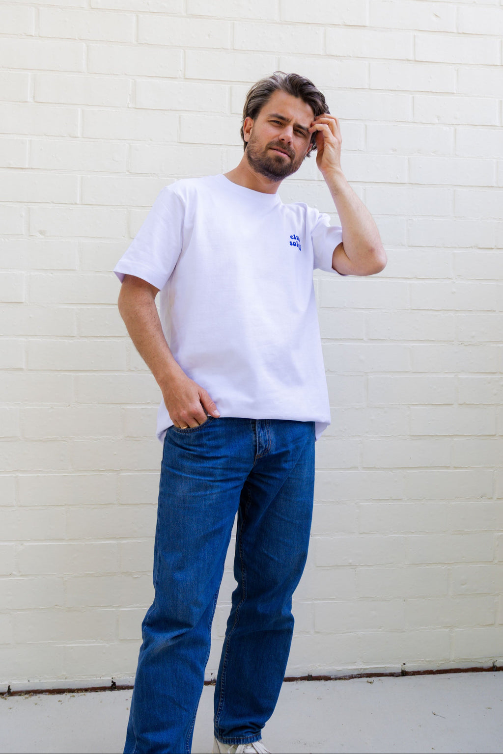 blue CLUB SOLEIL t-shirt (loose fit)