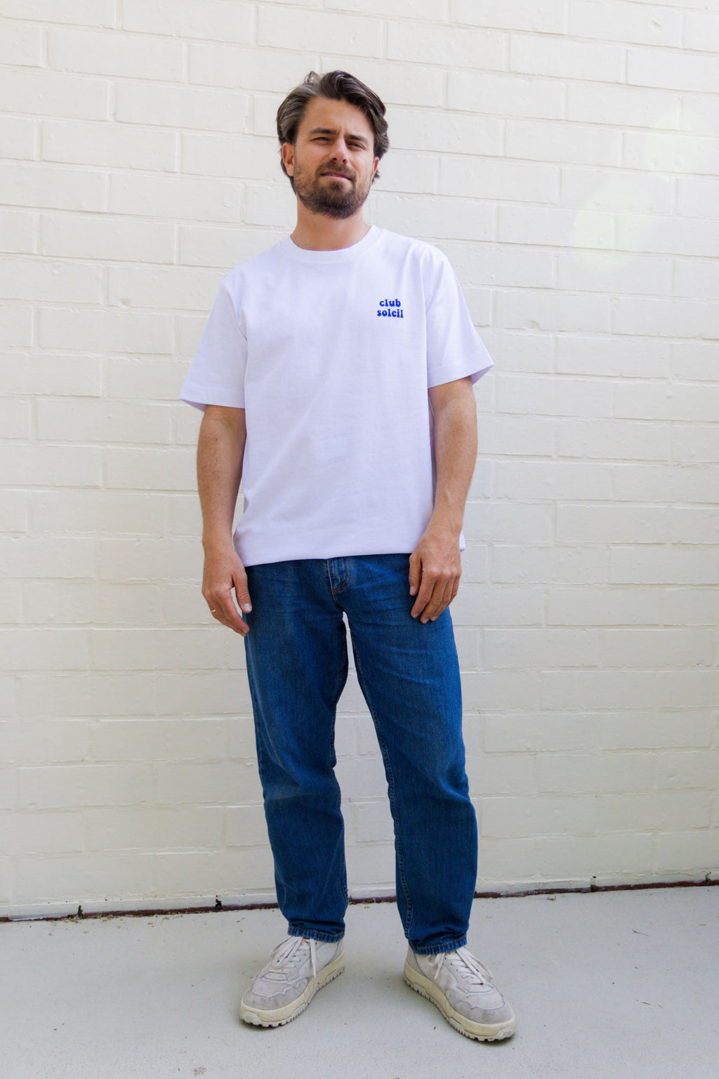 blue CLUB SOLEIL t-shirt (loose fit)