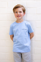 capri blue little ROADTRIPPER t-shirt