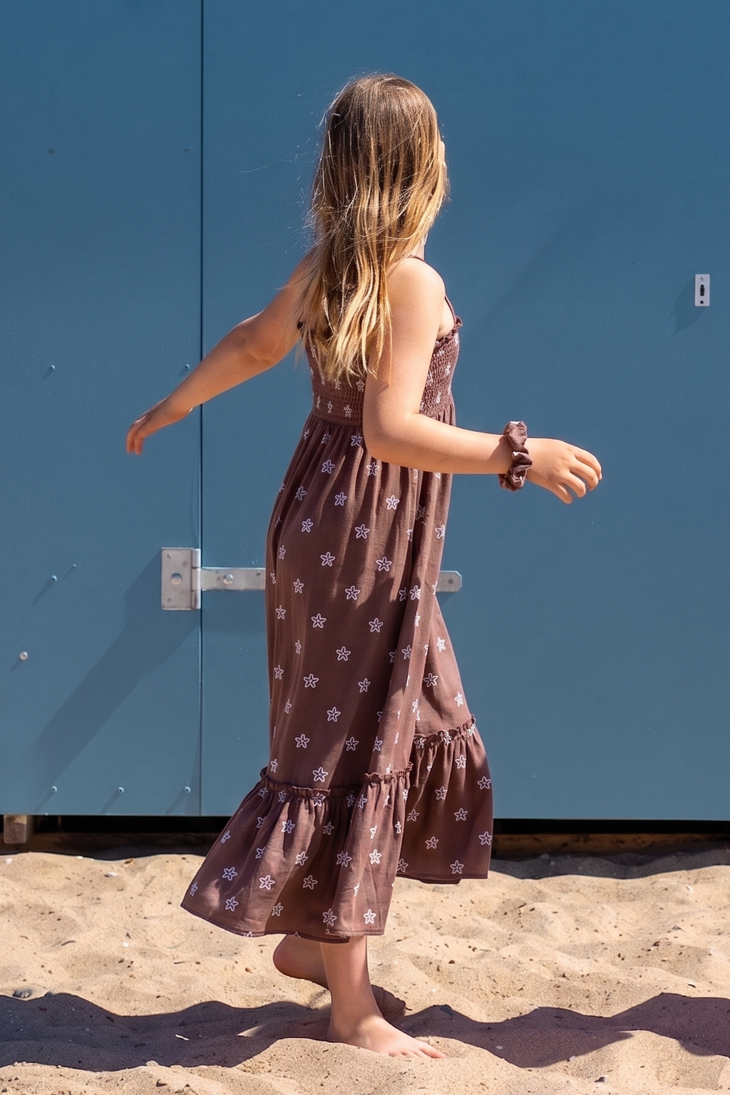 little brown STARFISH dress