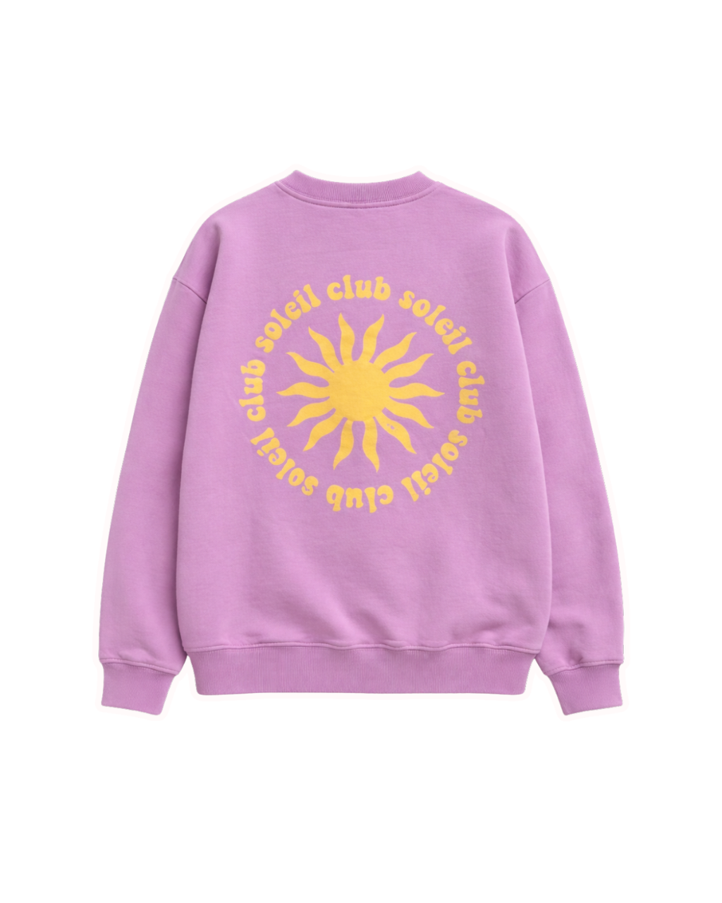 pink CLUB SOLEIL sweatshirt loose fit