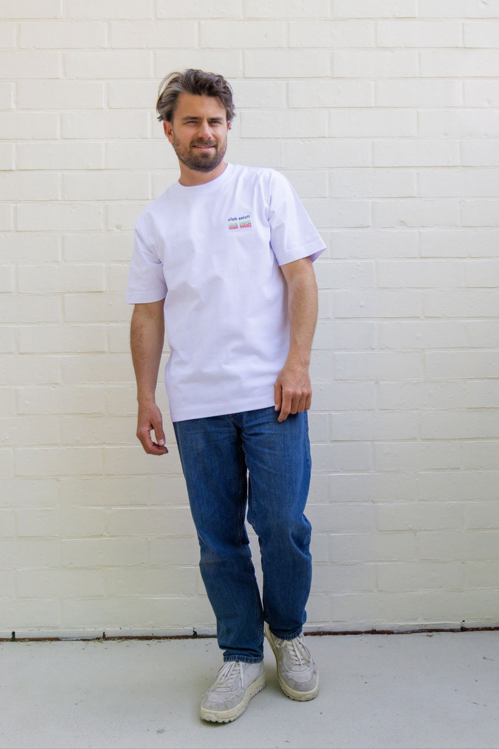 colorful CLUB SOLEIL t-shirt (loose fit)