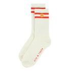 SMILEY socks coral