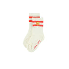 SMILEY kids socks coral