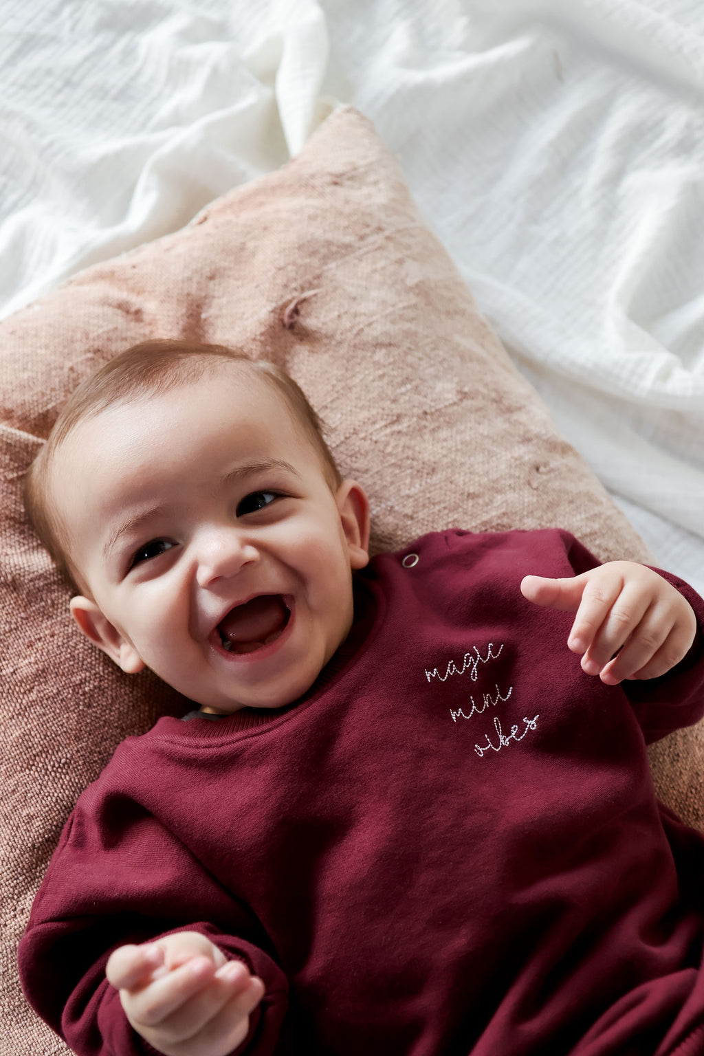 burgundy MINI loose fit