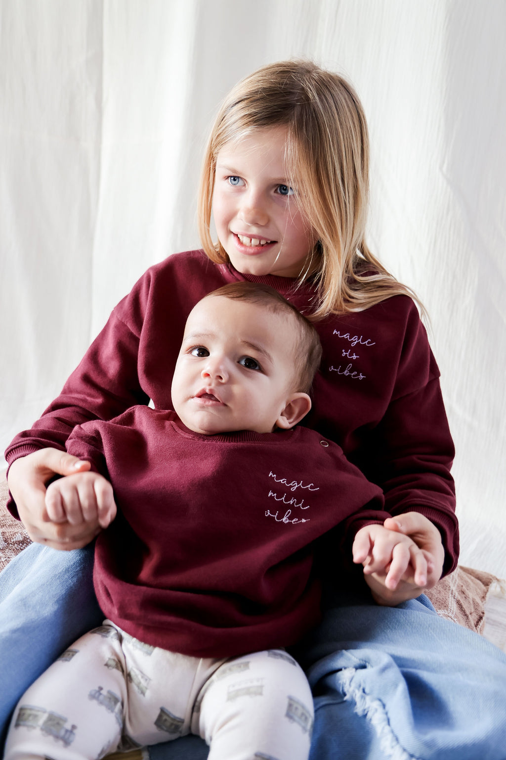 burgundy MINI loose fit