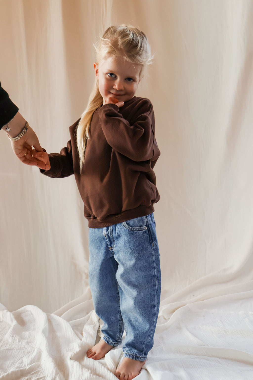 little umber brown I ADORE YOU loose fit