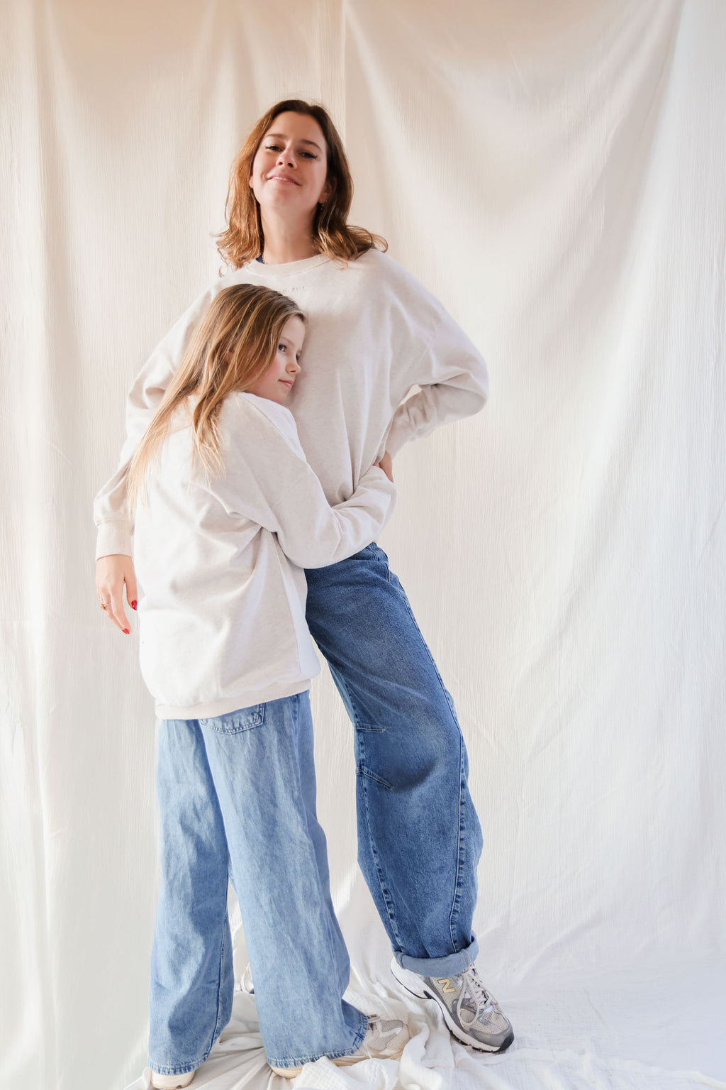 warm beige TO THE MOON loose fit