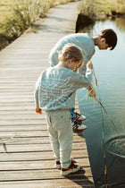 little stone grey SUN x MOMENTS magazine loose fit