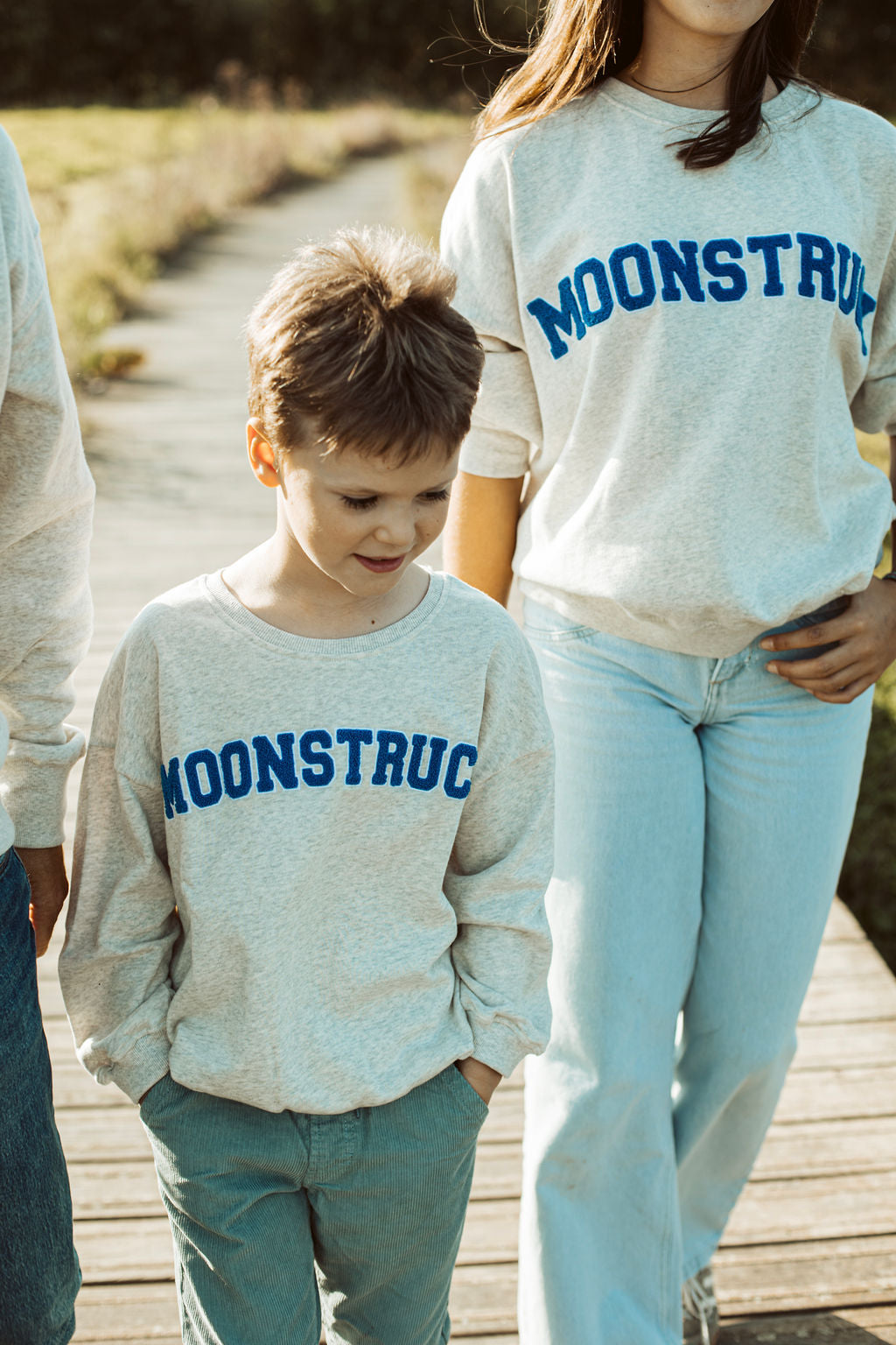 little ash grey MOONSTRUCK loose fit