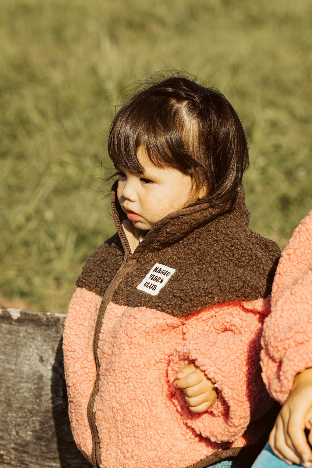little teddy SMILEY JACKET pink