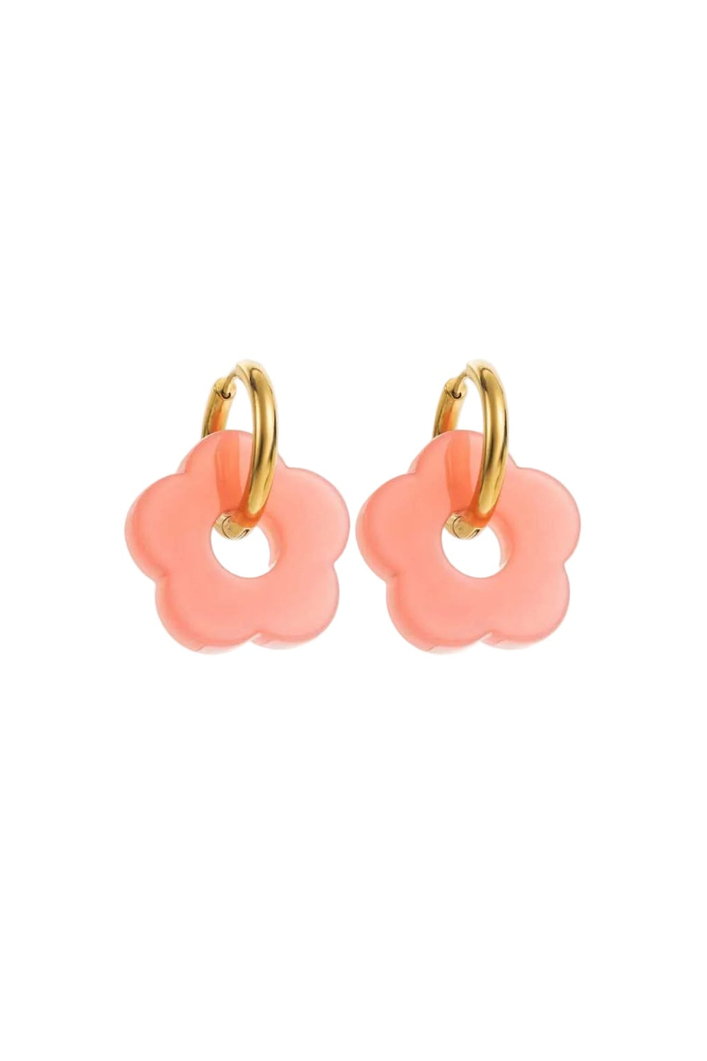 baby rose FLOWER earrings