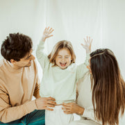 Latte papa  magic papa vibes sweatshirt with embroidered text for dads 