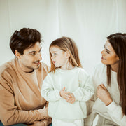 Latte papa  magic papa vibes sweatshirt with embroidered text for dads 