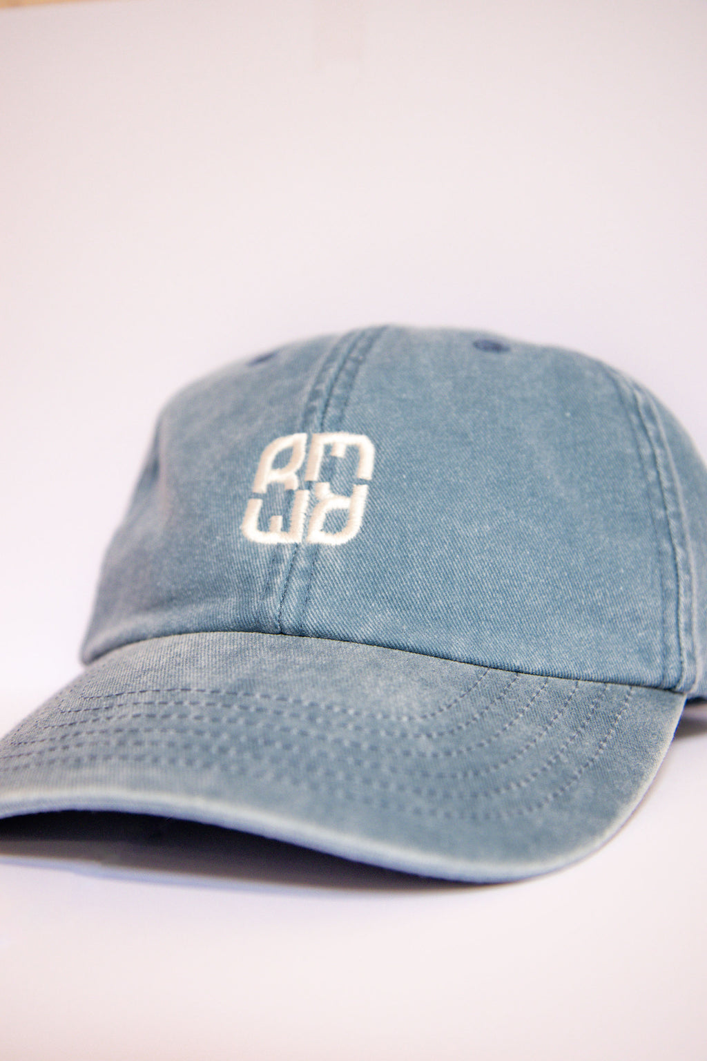 ER icon CAP light denim
