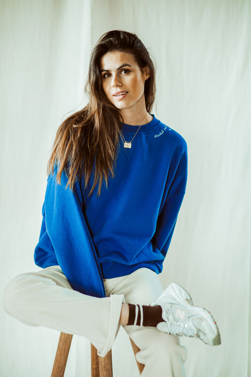 santorini blue STARDUST SOUL loose fit