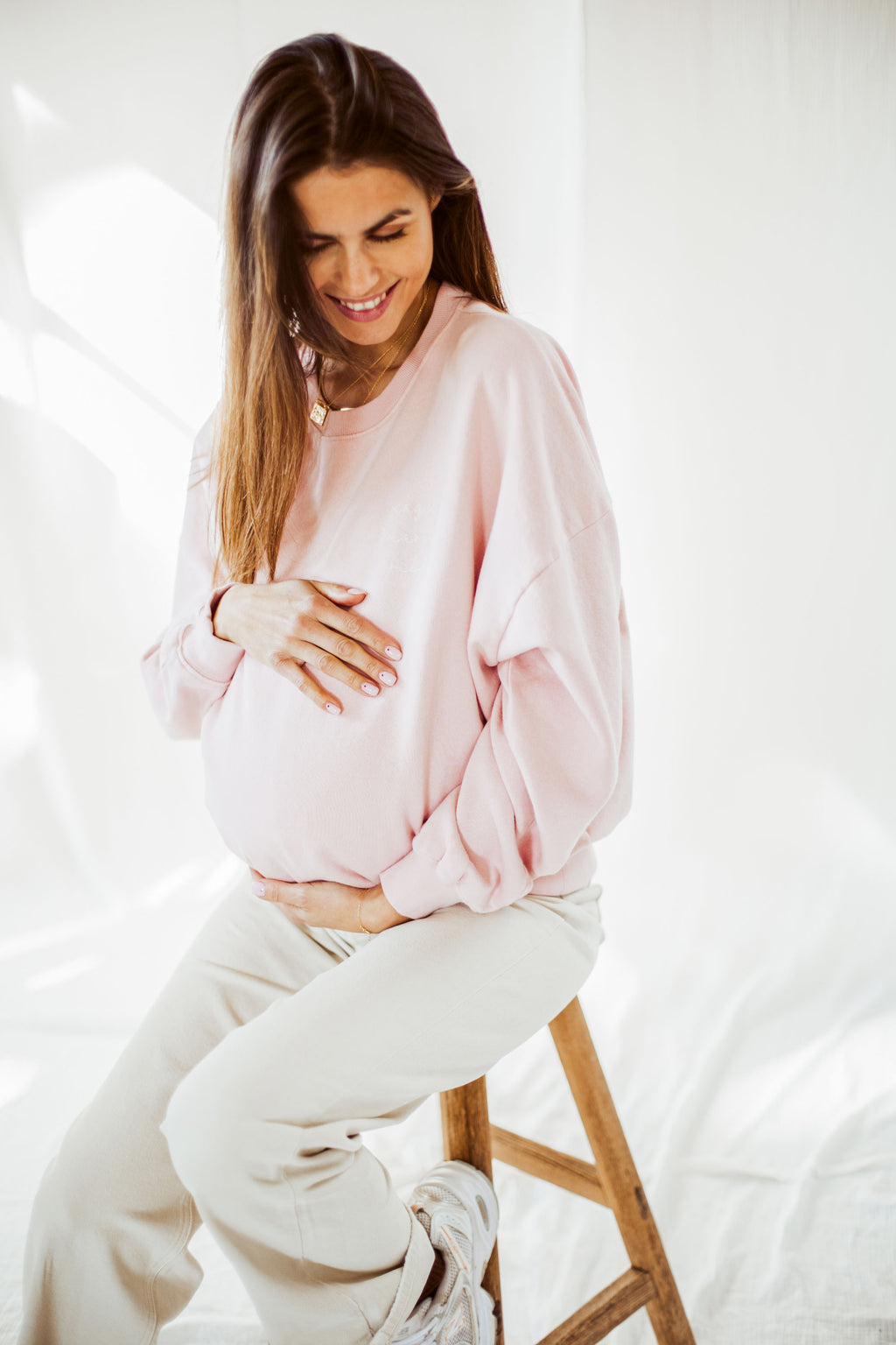 pearl rose MAMA loose fit