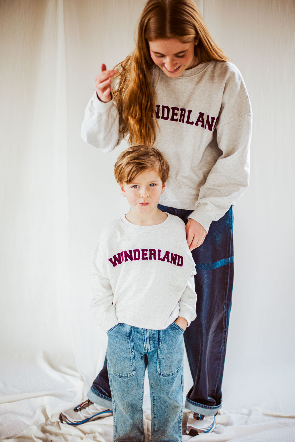 ash grey WONDERLAND loose fit