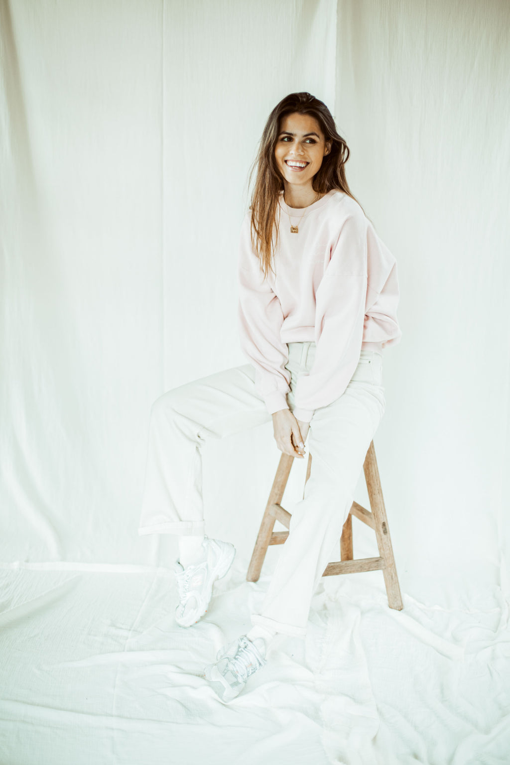 pearl rose MAMA loose fit