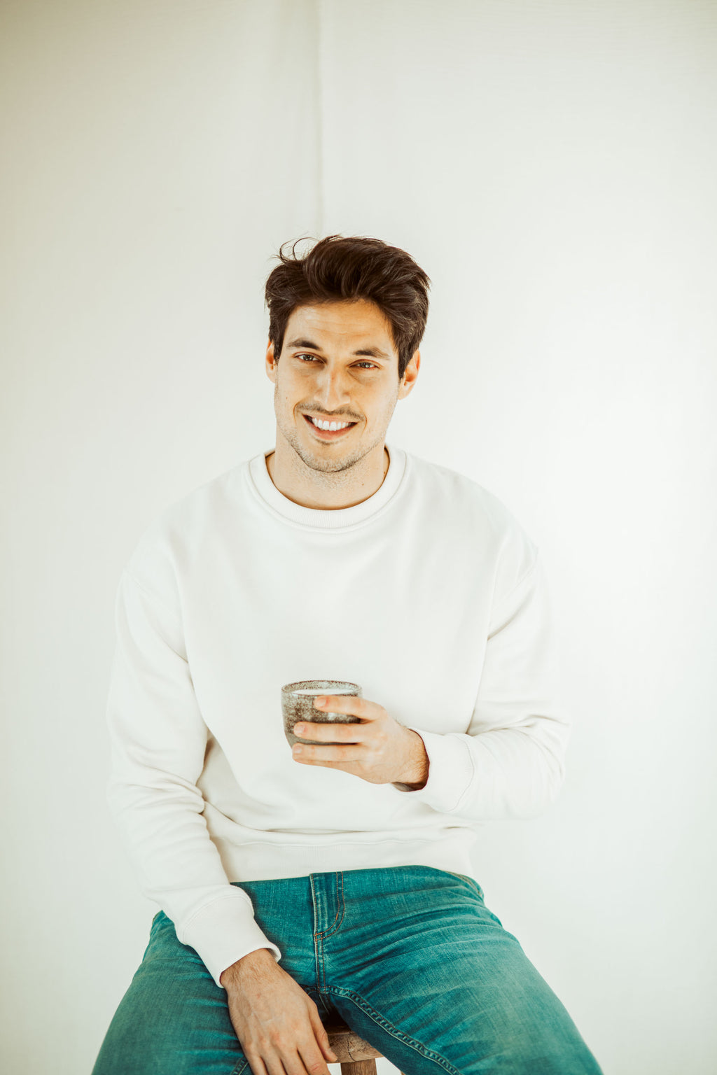 ivory COFFEE CLUB loose fit men