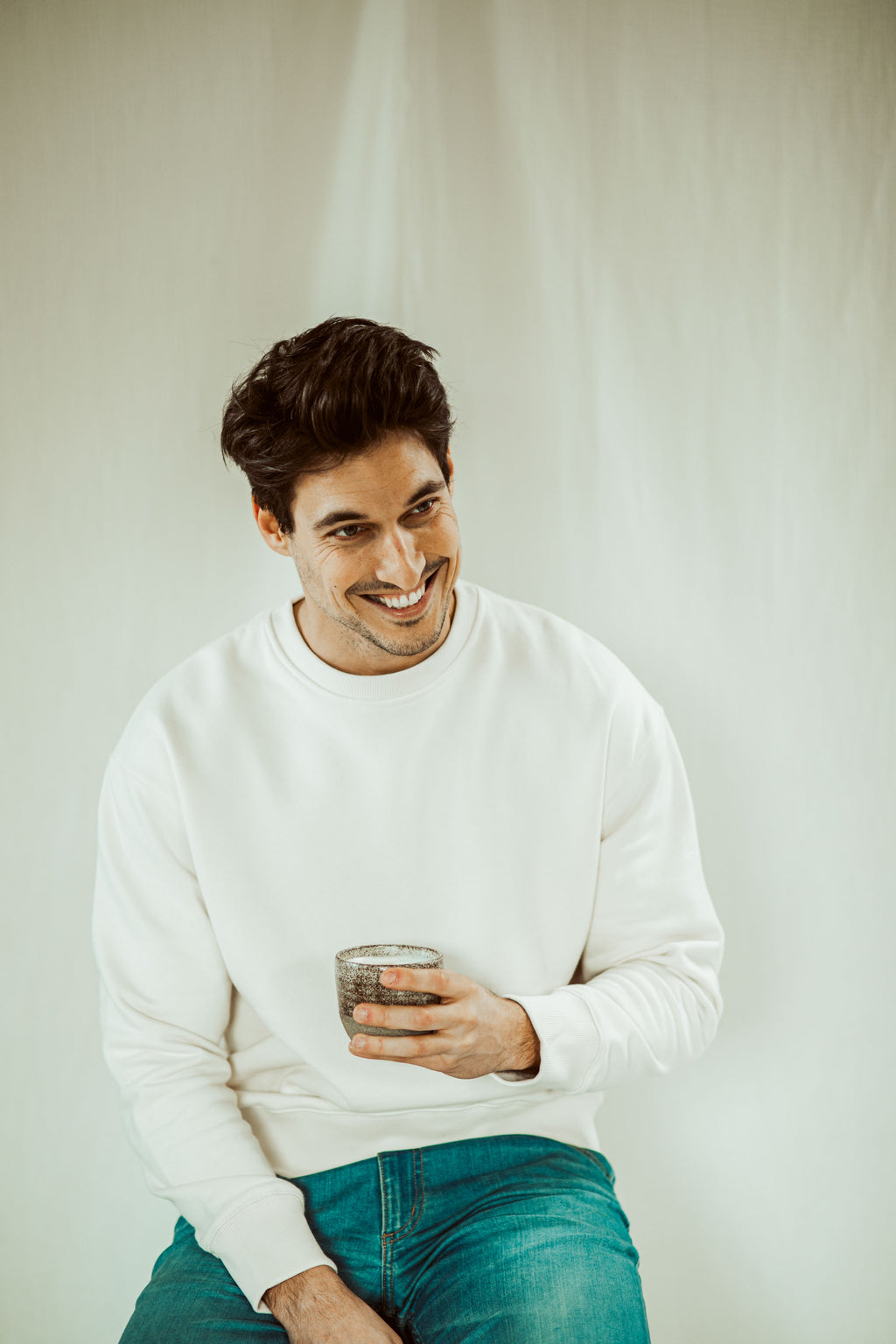 ivory COFFEE CLUB loose fit men