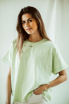 matcha green LITTLE MOONS loose fit