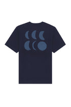 midnight blue TO THE MOON t-shirt (loose fit)