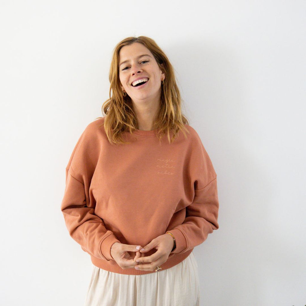 brick dust METIE loose fit