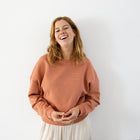 brick dust METIE loose fit