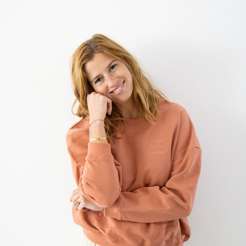 brick dust METIE loose fit