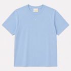 soft blue HEART t-shirt classic fit