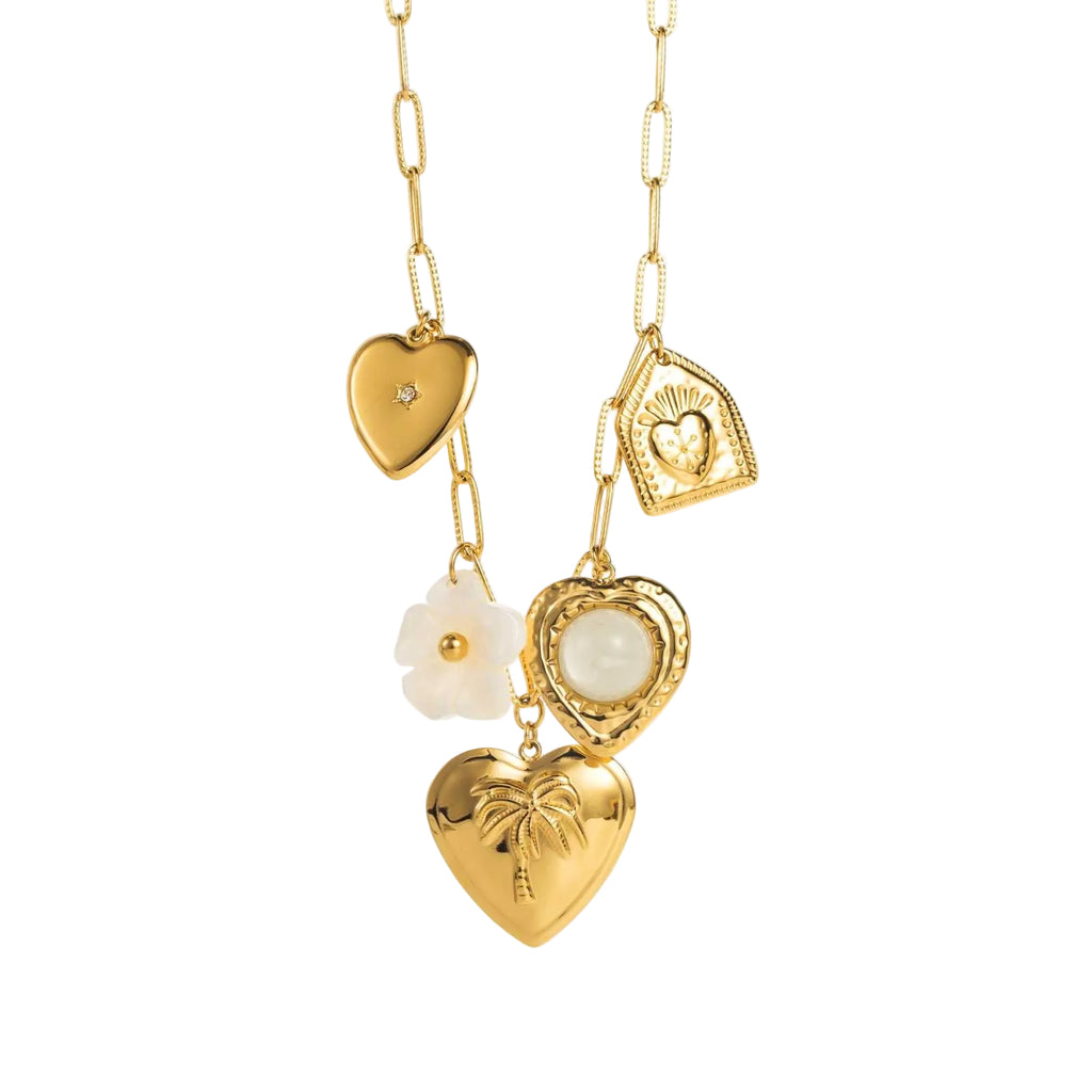 PARADISE charm necklace