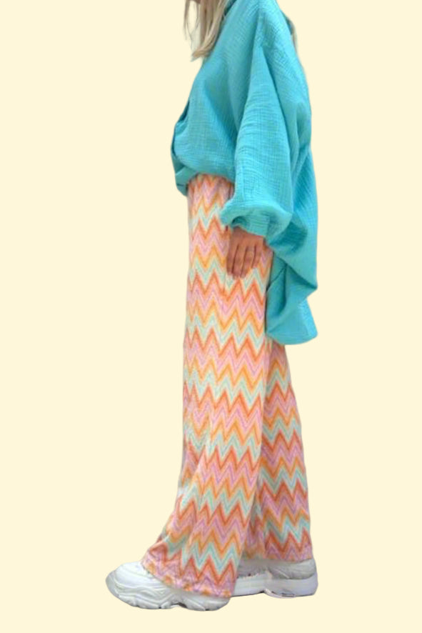 OLIVIA terry pants APEROL