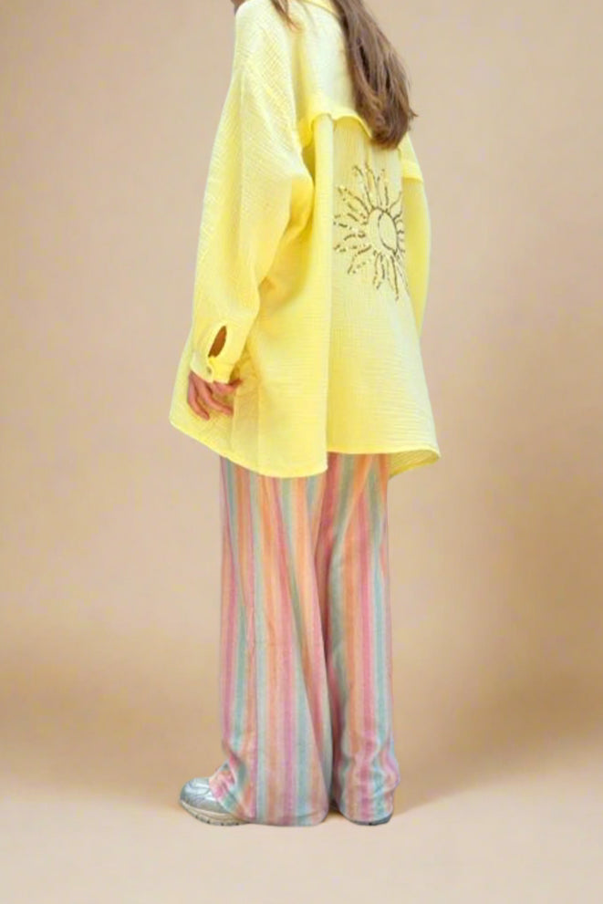 OLIVIA terry pants ROZY stripes