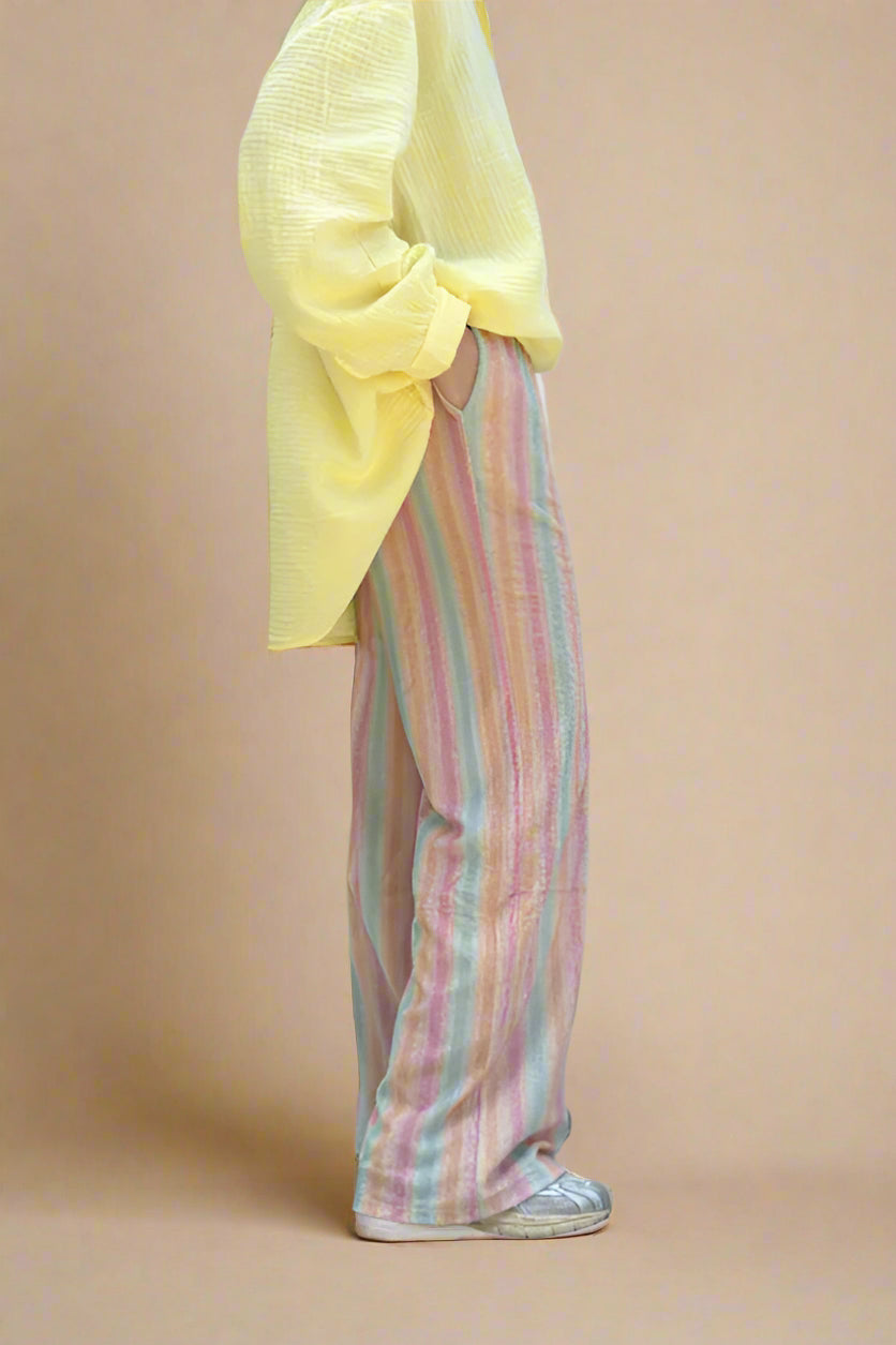 OLIVIA terry pants ROZY stripes