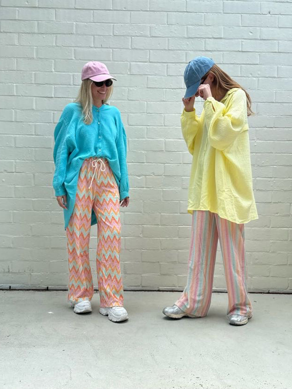 OLIVIA terry pants ROZY stripes