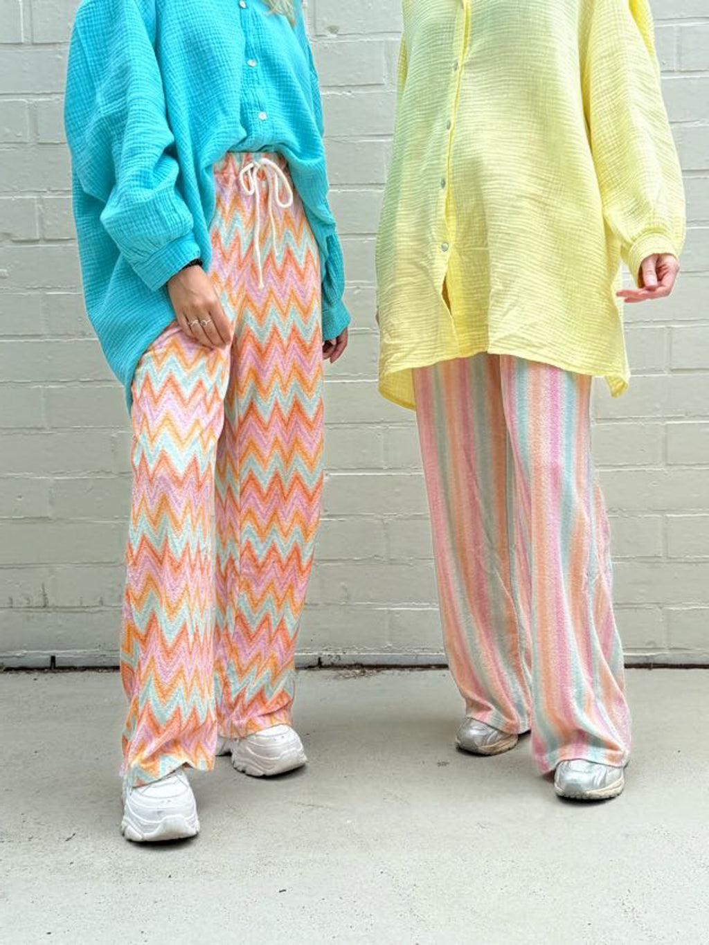 OLIVIA terry pants ROZY stripes