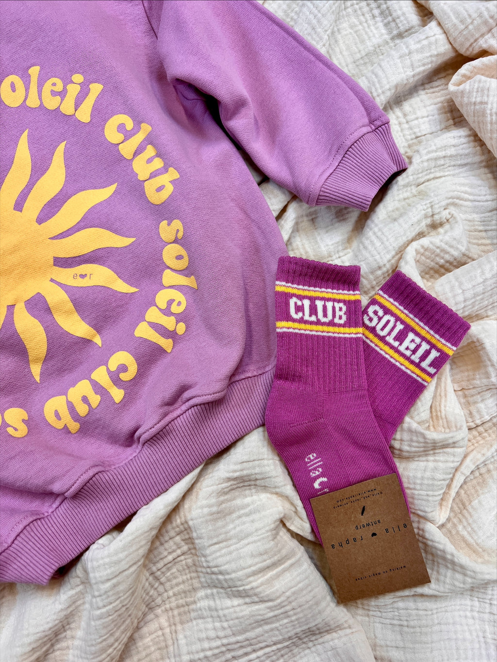 CLUB SOLEIL kids socks