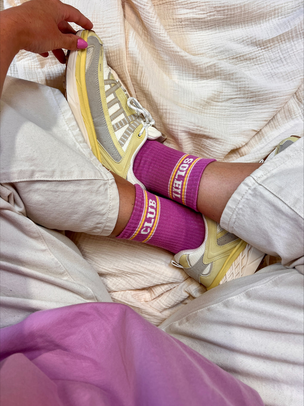 CLUB SOLEIL socks