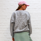 stone grey SUN x MOMENTS MAGAZINE loose fit