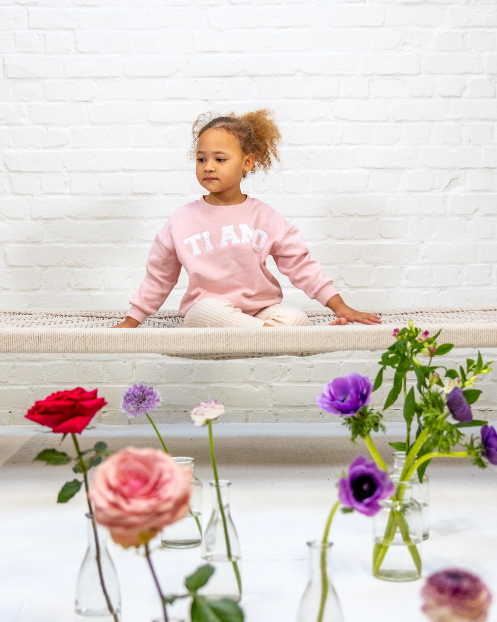 little misty rose TI AMO loose fit