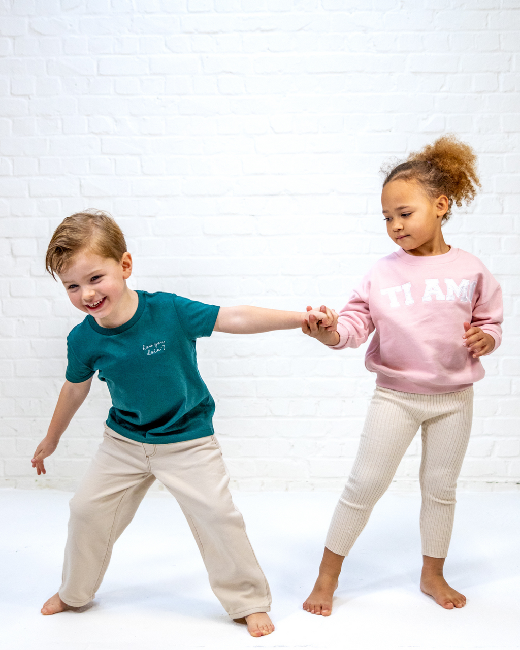 little misty rose TI AMO loose fit