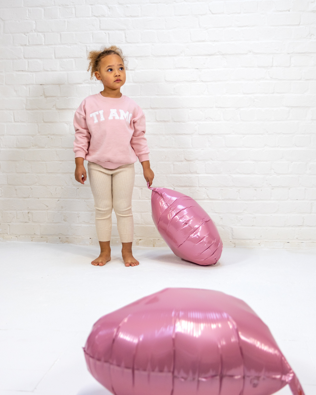 little misty rose TI AMO loose fit