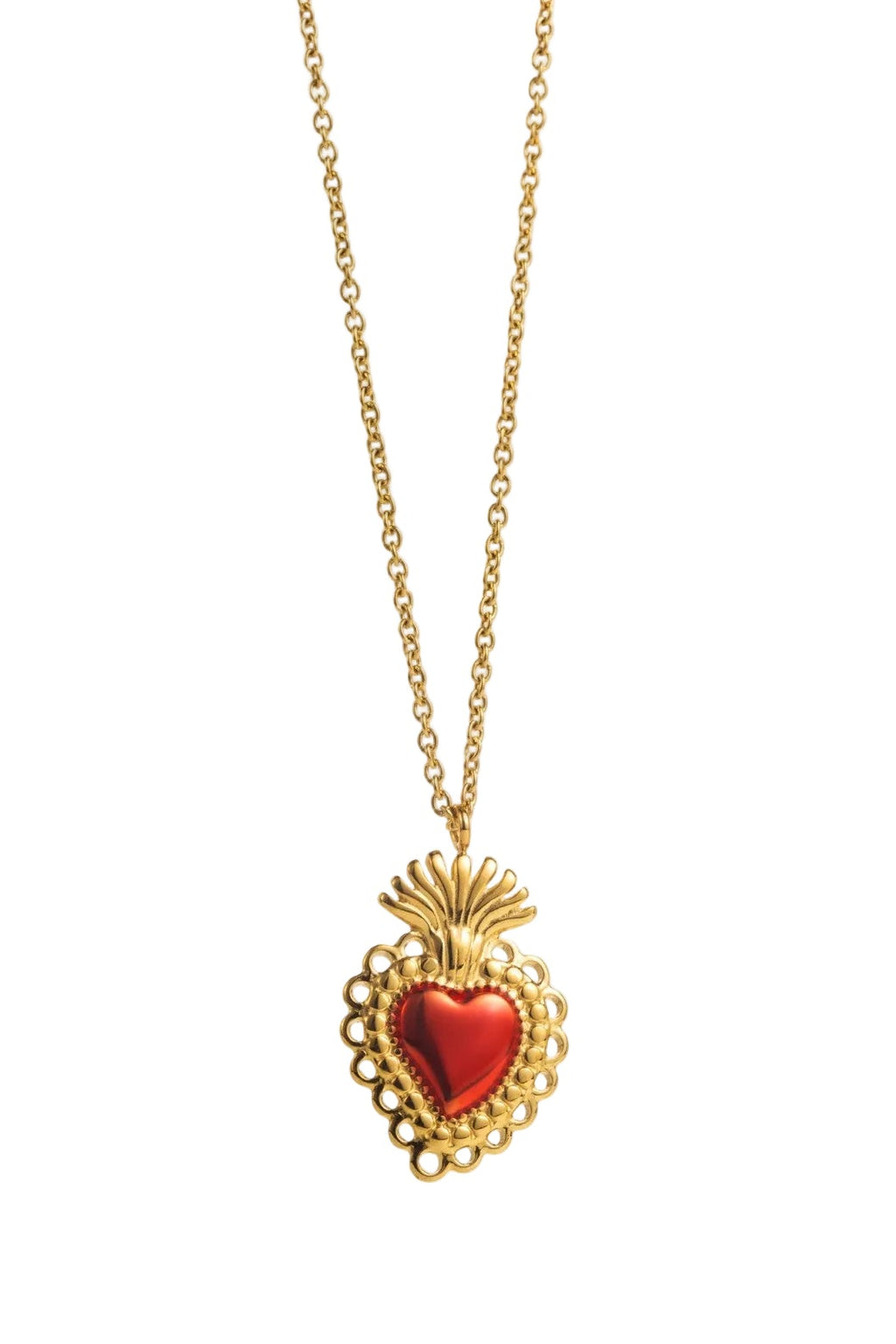 red HEART ROYAL necklace