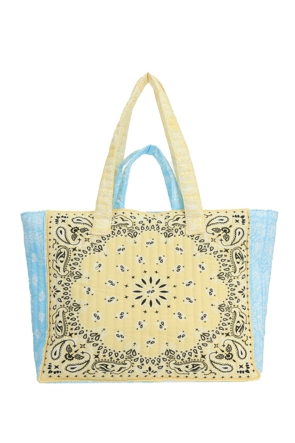 beach bag AMELIA butter yellow