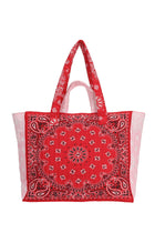 beach bag AMELIA red
