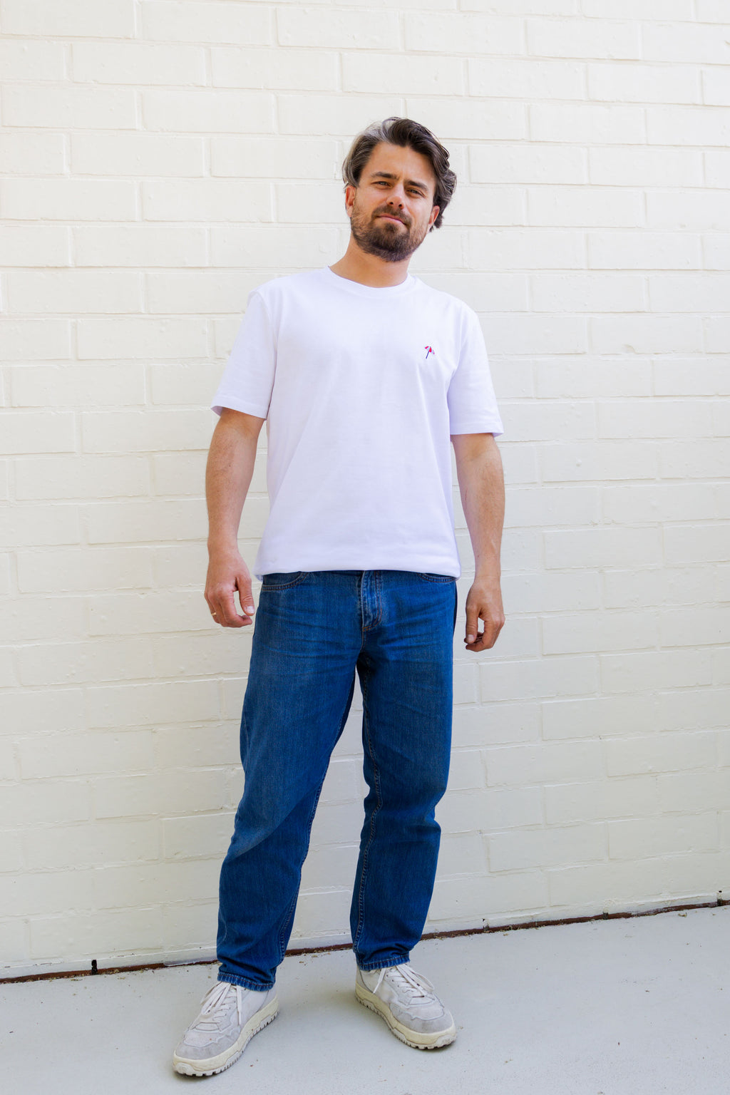 white PARASOL t-shirt