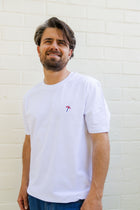 white PARASOL t-shirt