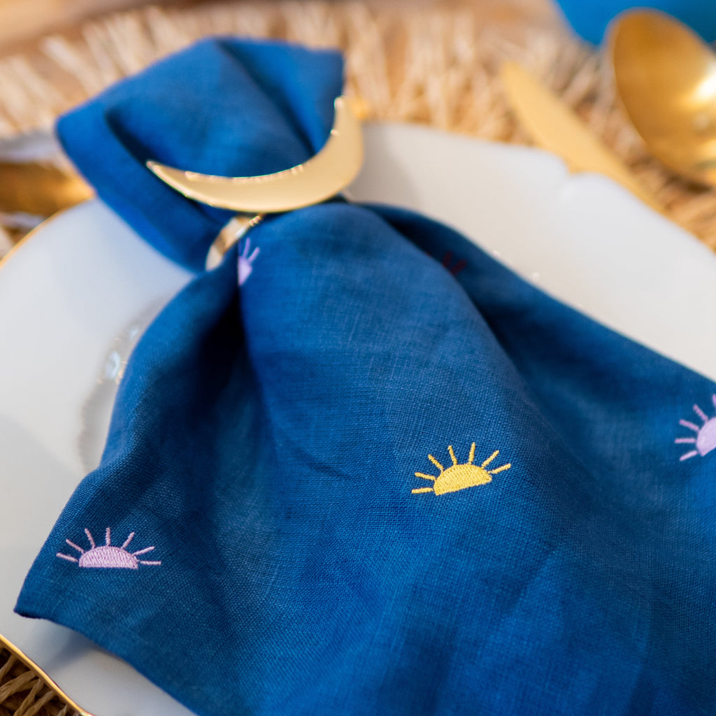 blue sunrise NAPKIN